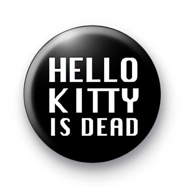 Hello Kitty badges large